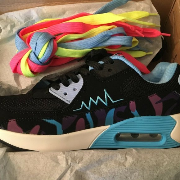 OUOUVALLEY WOMENS FASHION PLATFORM SNEAKERS. - Picture 2 of 4